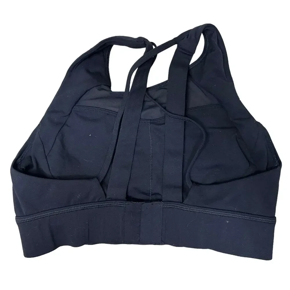 Lululemon Breathe‎ it in bra black size C/D
